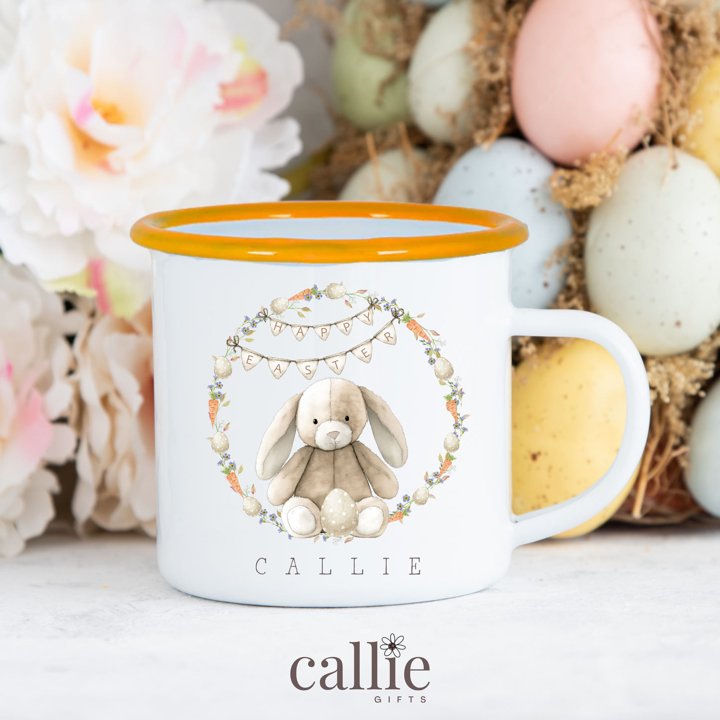 Child's Easter Wreath Mug