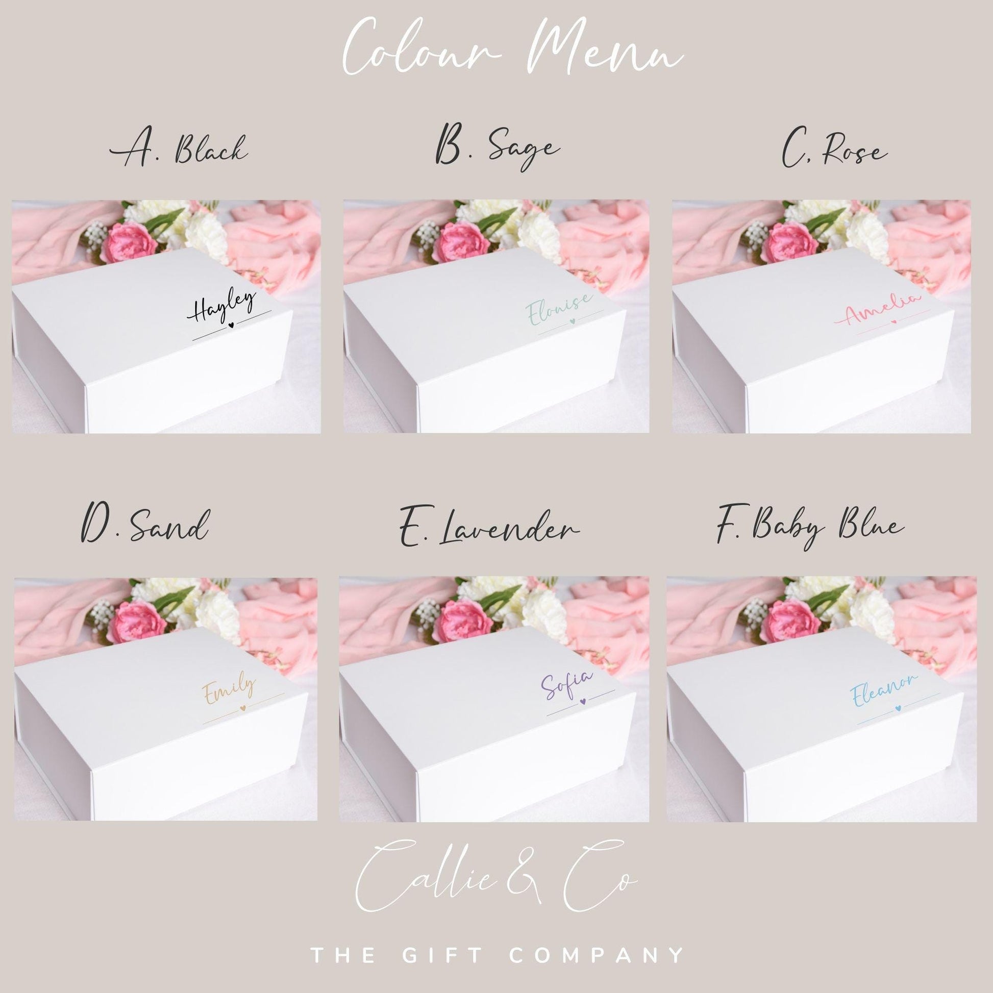personalised bridesmaid gift box, gift box for bridesmaid, will you be my bridesmaid box, thank you for being my bridesmaid gift box